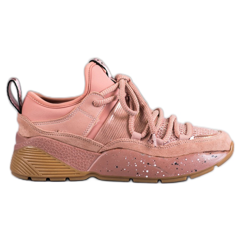 SHELOVET Slip-on sportskor rosa