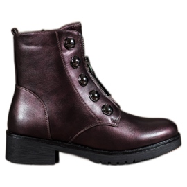 SHELOVET Stövlar med dragkedja mångfärgad