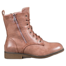 SHELOVET Snörskor brun