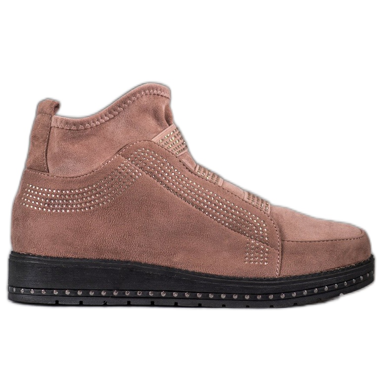 SHELOVET Slip-On skor för kvinnor rosa