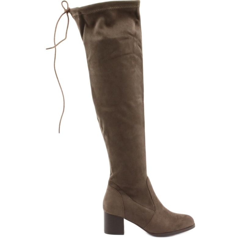 M.Daszyński Over-the-knee mocka stövlar brun
