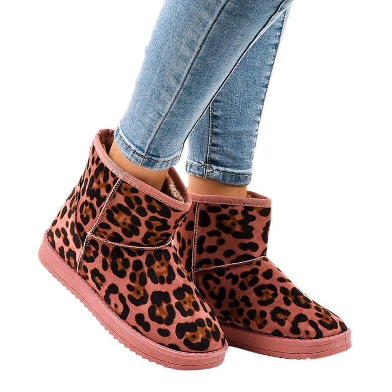 Rosa eskimo varm leopard 7602-PA mångfärgad