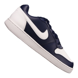 Nike Ebernon Low M AQ1775-401 skor vit marinblå