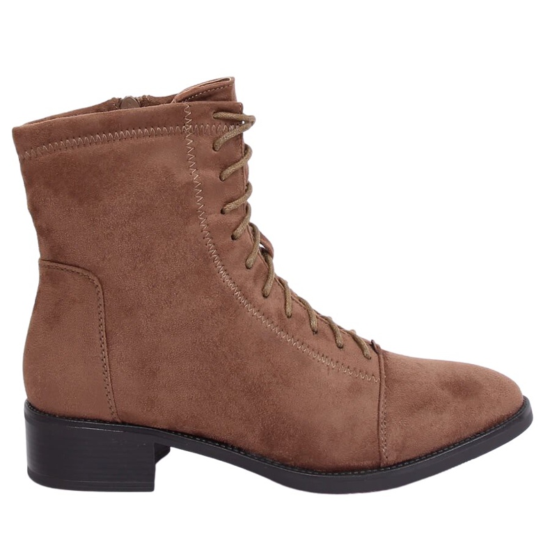 Snörskor, beige 3127 khaki