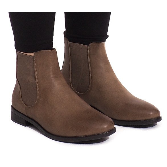 Varma stövlar ZH672-1 Khaki kaki