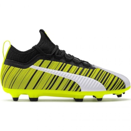 Puma One 5.3 Fg Ag Jr 105657 03 fotbollsskor gul gul