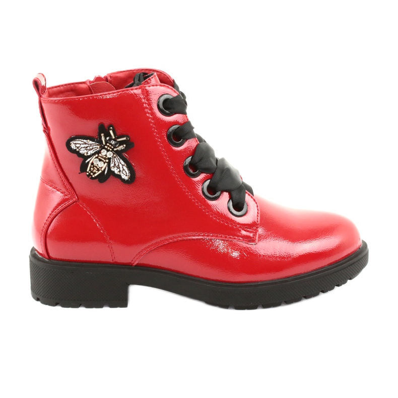 Lackstövlar Sergio Leone 530 svart röd