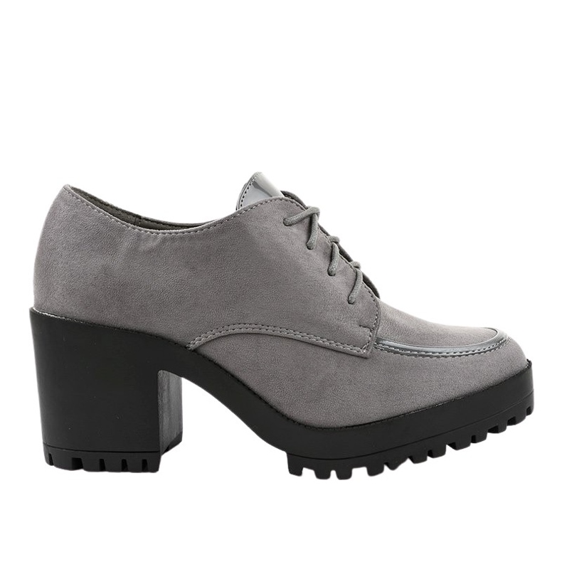 Grå stövlar på stolpen massiv HQ651