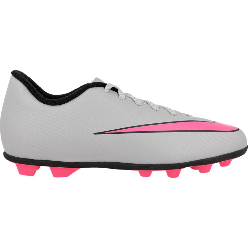 Nike Mercurial Vortex Ii FG-R Jr 651642-060 fotbollsskor grå vit