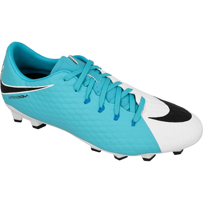 Nike Hypervenom Phelon Iii Fg M 852556-104 fotbollsskor mångfärgad blå