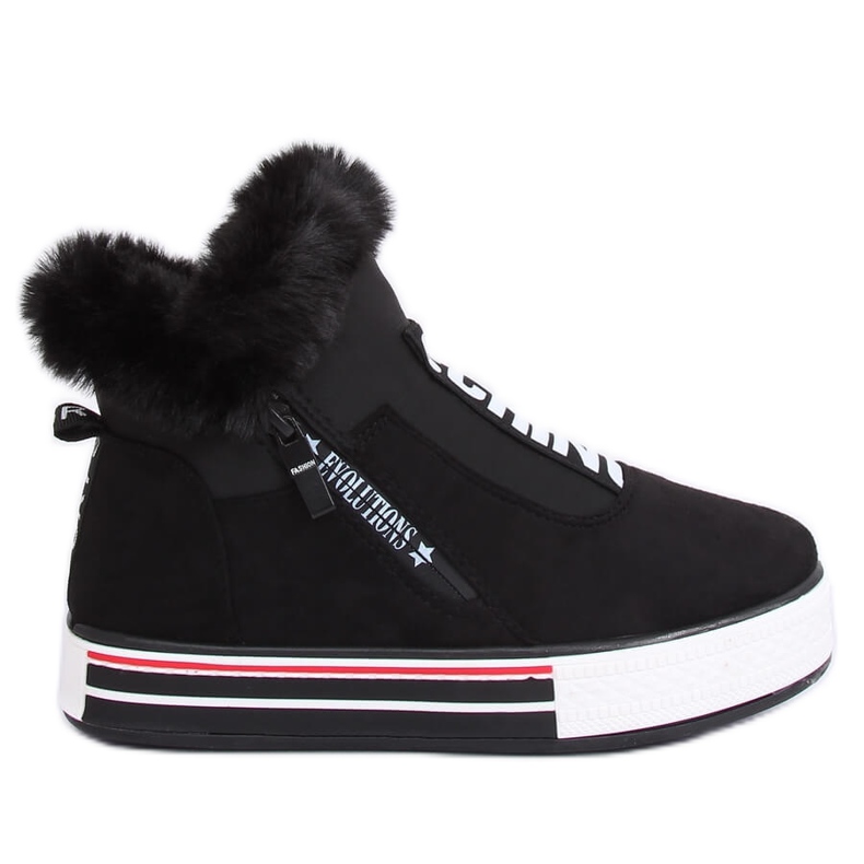 Svarta isolerade sneakers NB311 Svart