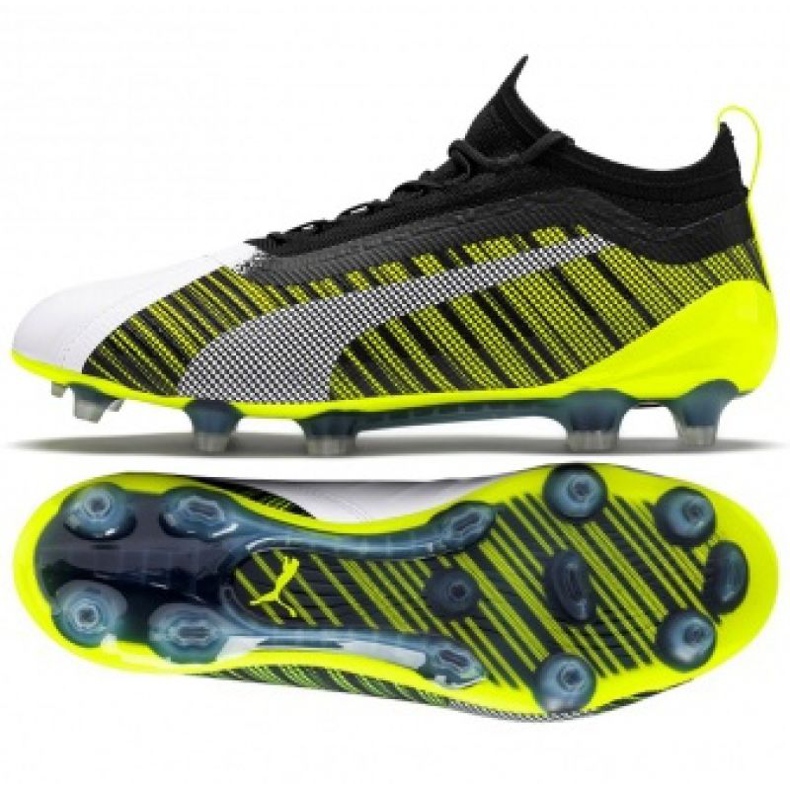 Puma One 5.1 FG / AG M 105578 03 fotbollsskor gul gula färger