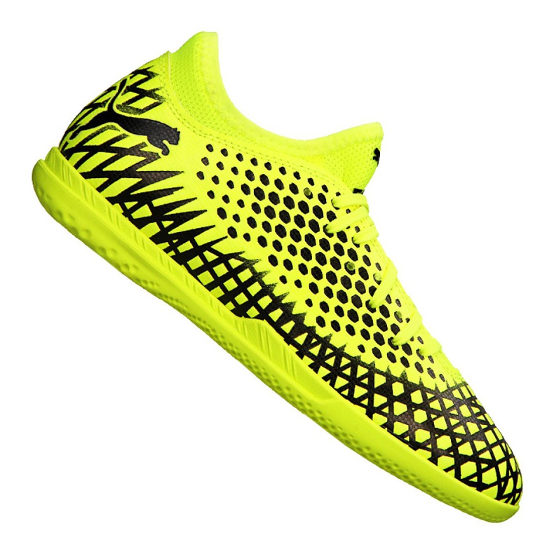 Puma Future 4.4 It Jr 105700-03 fotbollsskor gul gul