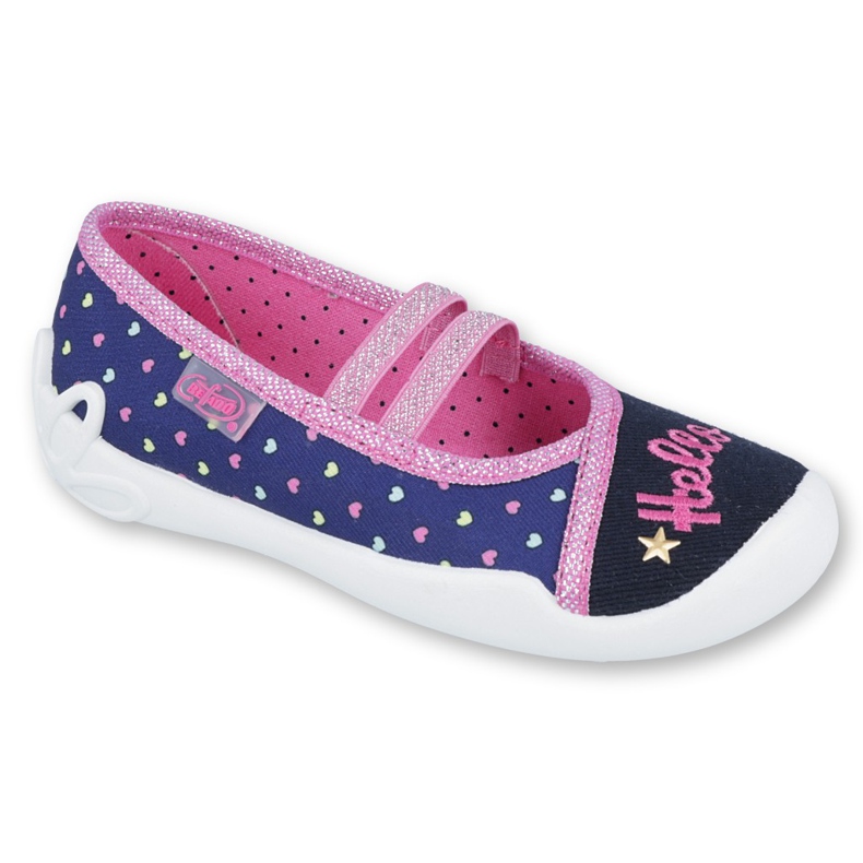 Befado barnskor 116X255 marinblå blå