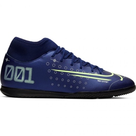 Nike Mercurial Superfly 7 Club Mds Ic Jr BQ5417-401 inomhusskor marinblå marinblå