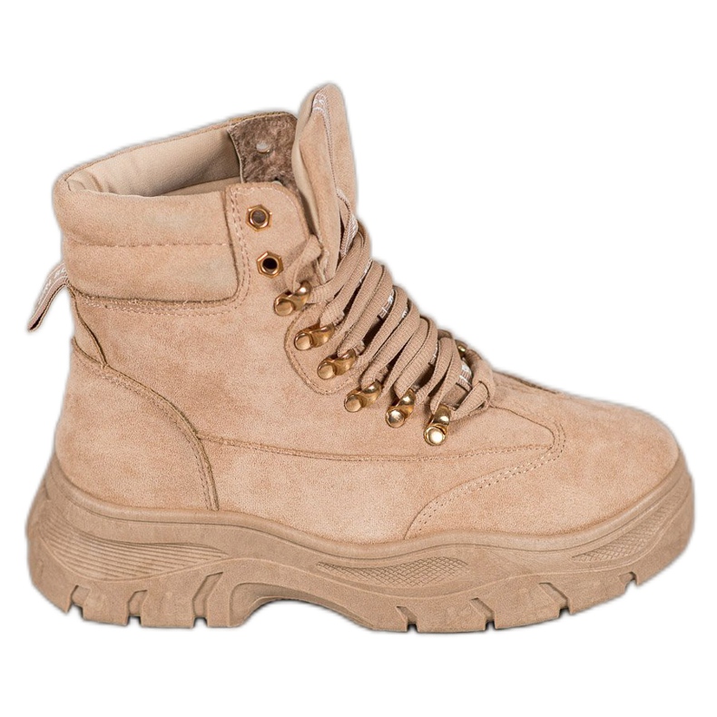 Stövlar På VICES -plattformen brun