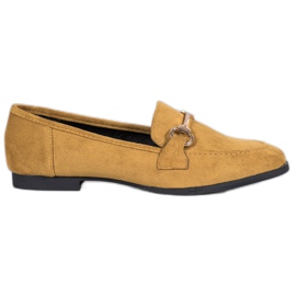 VICES mocka loafers gul