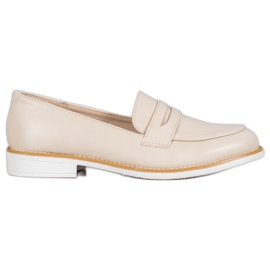 Beige VICES loafers
