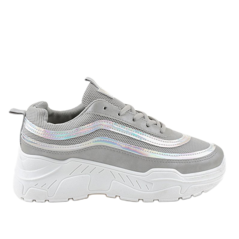 Grå kvinnors sportskor AA8