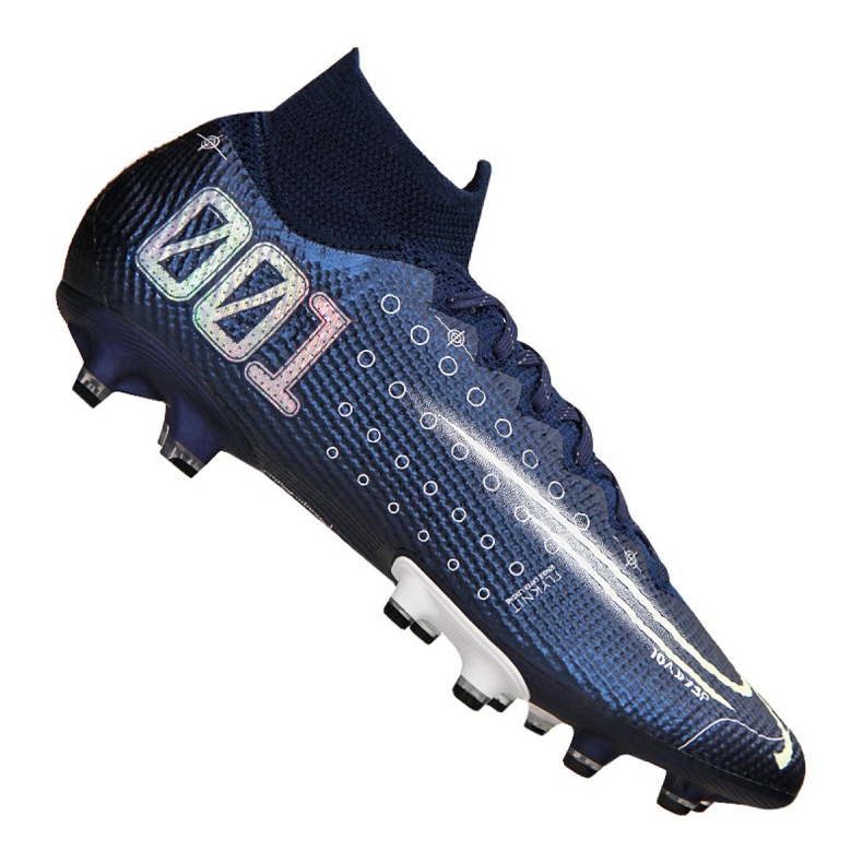 Nike Superfly 7 Elite Mds AG-Pro M CK0012-401 fotbollsskor marinblå marinblå