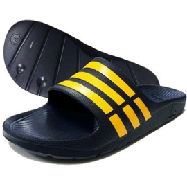 Adidas Duramo Slide M M17840 tofflor marinblå gul