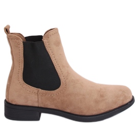 Beige Jodhpur stövlar B-6856 Khaki