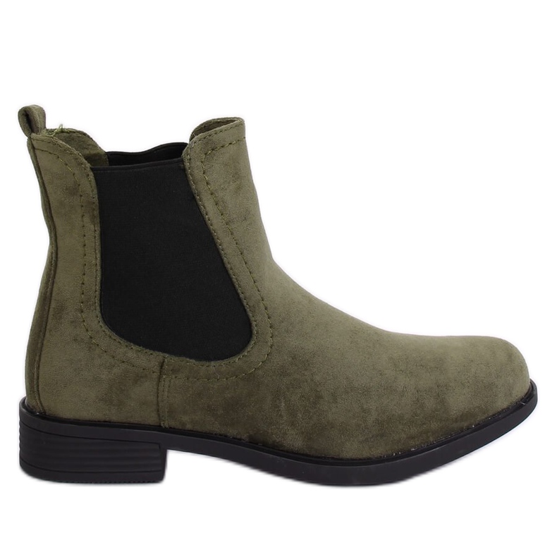 Gröna Jodhpur-stövlar B-6856 Gröna