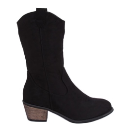 Svarta CM-9M1-1 Svarta cowboystövlar