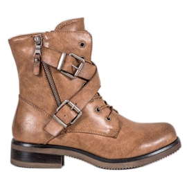 SHELOVET Trendiga arbetare brun