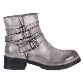 SHELOVET Klassiska grå stövlar