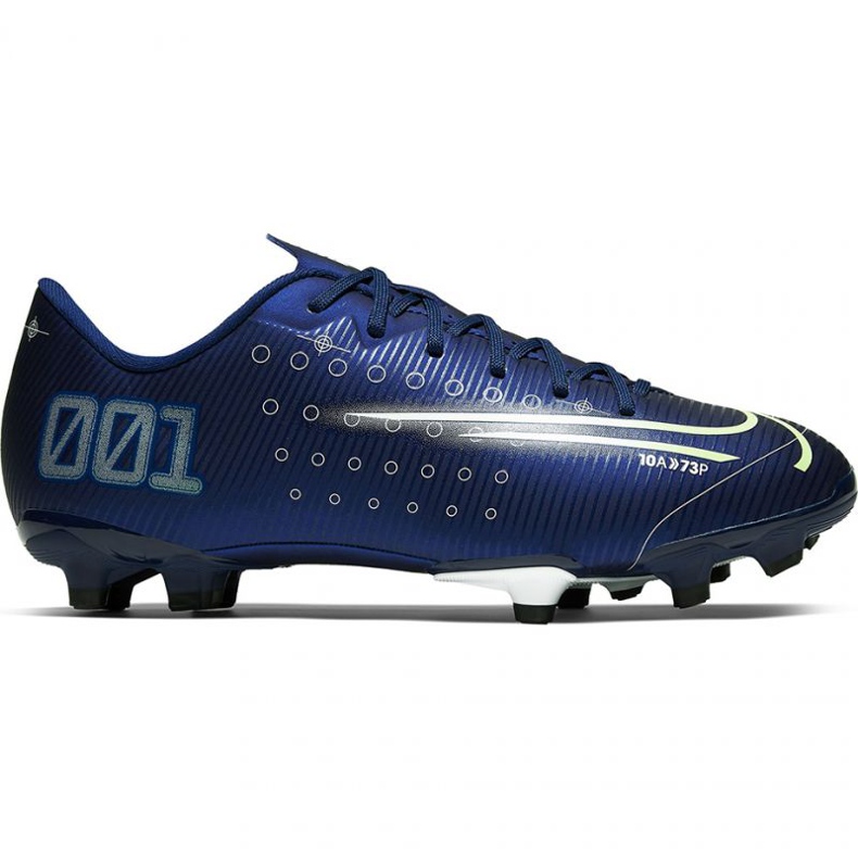 Nike Mercurial Vapor 13 Academy Mds FG / MG Jr CJ0980 401 fotbollsskor marinblå marinblå