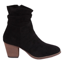 Svarta cowboystövlar E2250 Svart