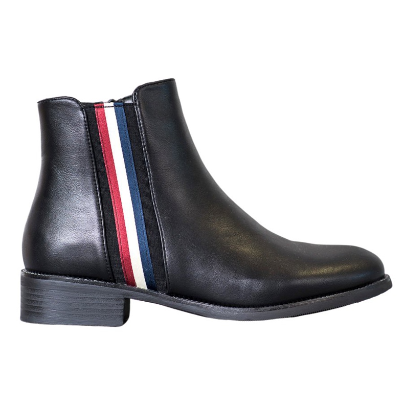 Filippo Stövlar med dekorativt bälte svart