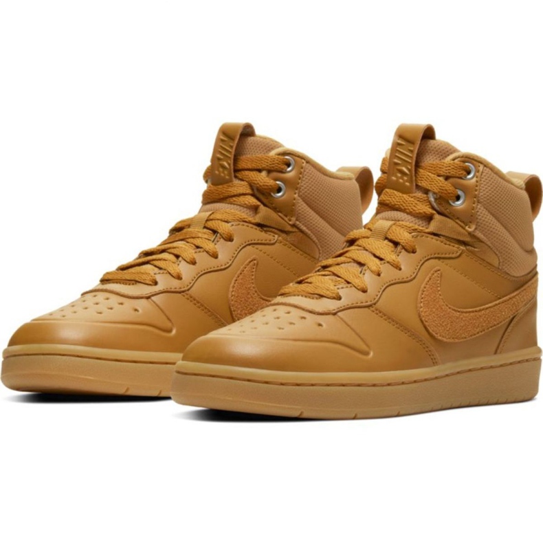 Nike Court Borough Mid 2 Boot Jr BQ5440-700 brun