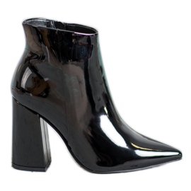 Seastar Svartlackerade stövlar