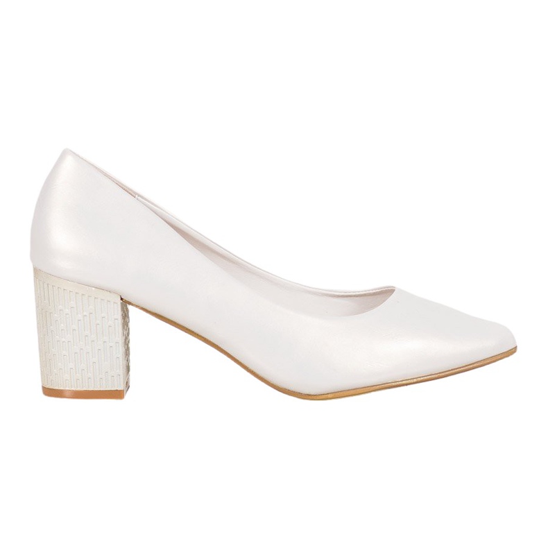 Goodin Pumpar På En Pelare grå