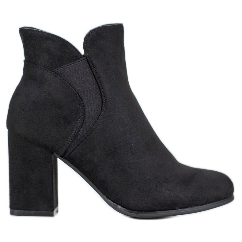 Marquiz Slip-on mocka stövlar svart