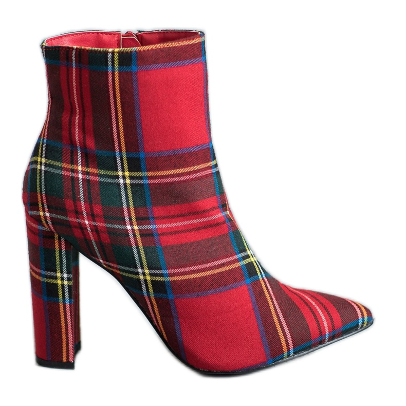 Seastar Snygga stövlar på en stolpe röd mångfärgad