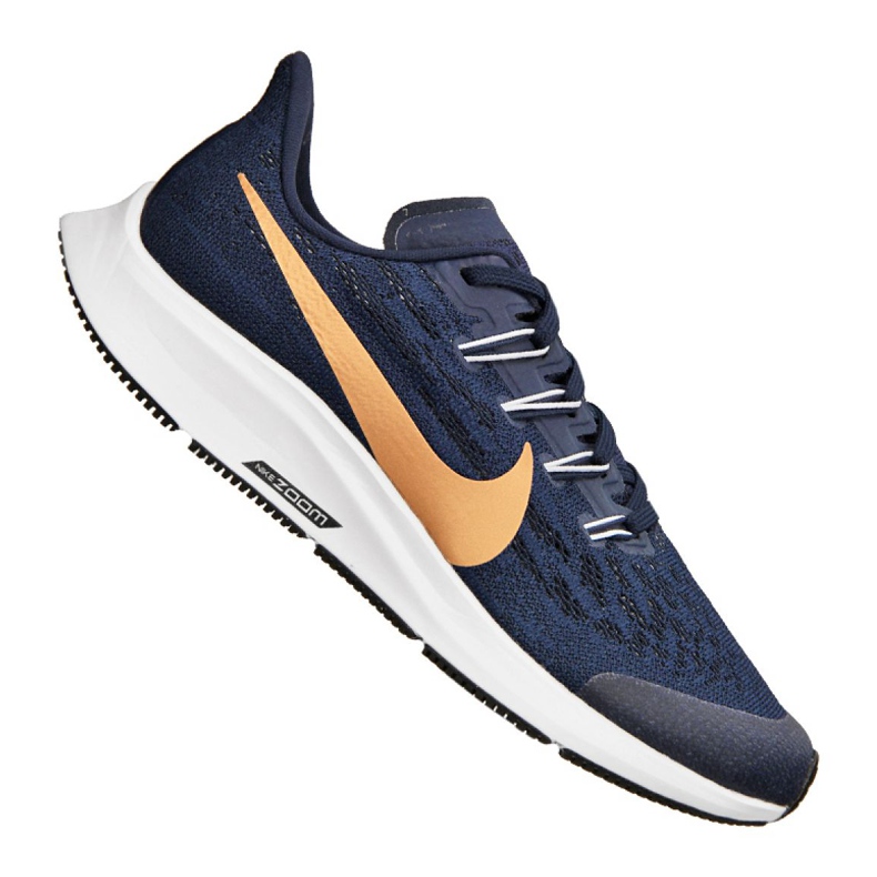 Nike Air Zoom Pegasus 36 Jr AR4149-401 skor marinblå