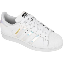 Adidas Originals Superstar Jr AQ6278 skor vit