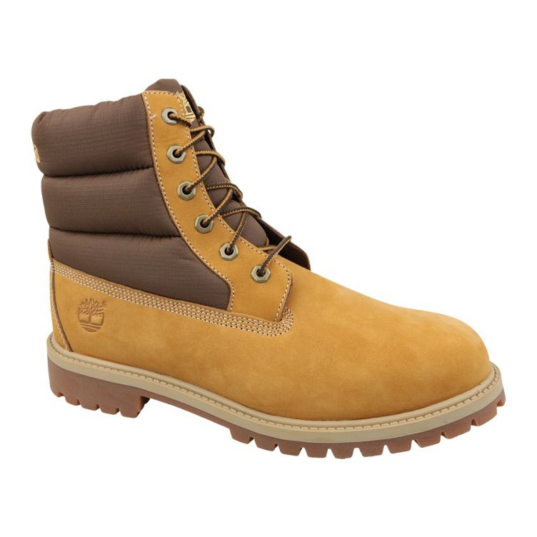 Timberland 6 In Quilit Boot Jr C1790R vinterskor brun