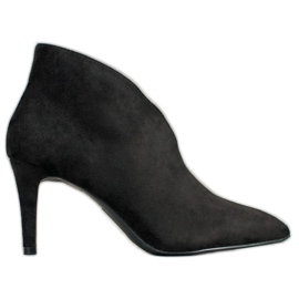 Filippo Sexiga stövlar på en hög klack svart