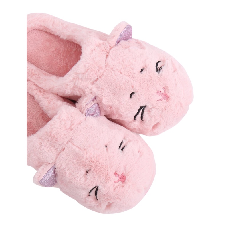 Rosa MA16 Rosa tofflor för kvinnor