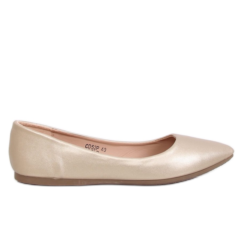 Ballerinas mandeltår guld CD52P Guld gyllene
