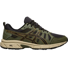 Asics Gel-Venture 7 M 1011A560-002 löparskor mångfärgad grön