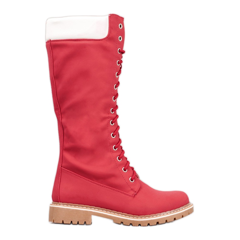 Seastar Varma snörskor röd