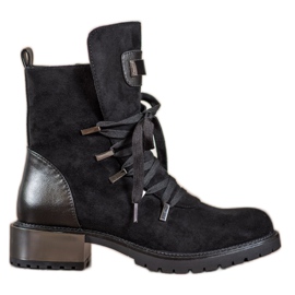 Goodin Snörskor svart