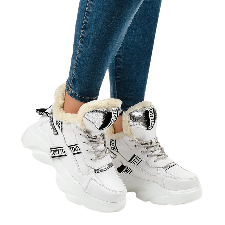 Vitisolerade sneakers för kvinnor D80-31