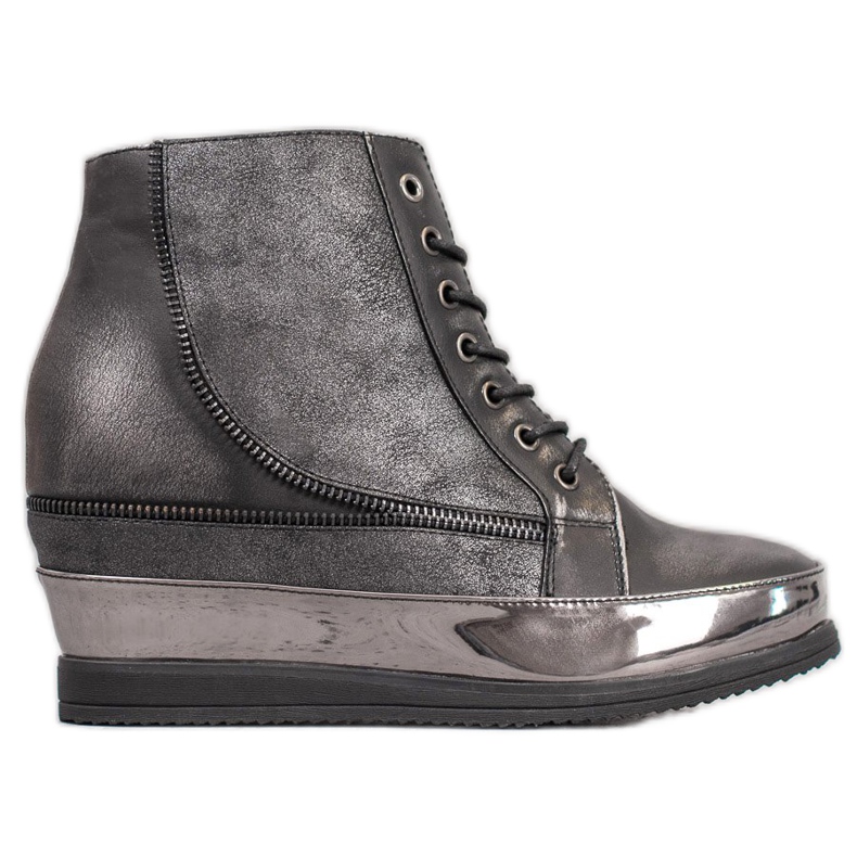 Sergio Leone Silver sneakers grå