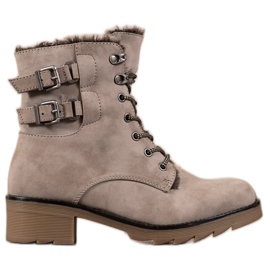 Sergio Leone Varma snörskor brun